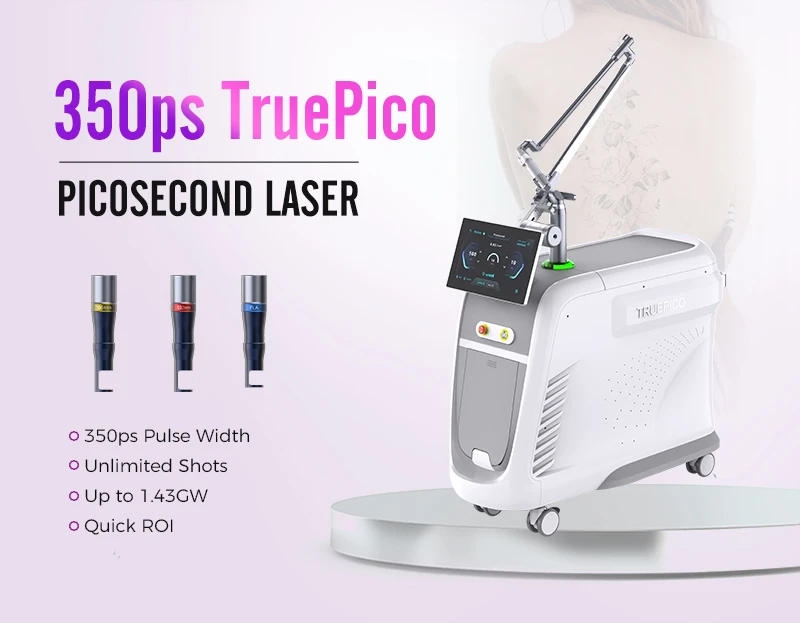 350Ps Picosecond Laser Tattoo Removal Machine True Pico 350Ps Picosecond Laser Tattoo Removal Machine True Pico